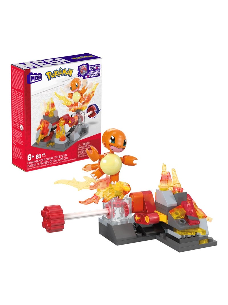 Coffret À Construire Pokémon Danse Flammes De Salamèche N/A - Kiabi