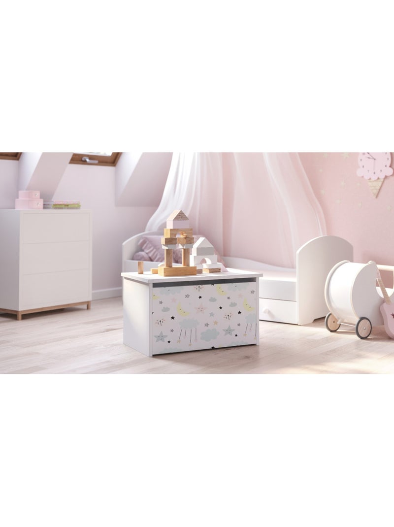Coffret à jouets Daria - Étoiles Beige - Kiabi