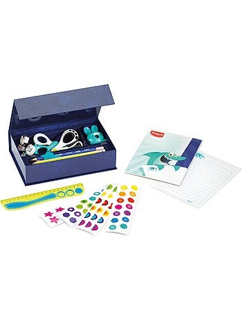 Coffret accessoires scolaires et écriture