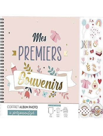 Coffret album photos mes premiers souvenirs