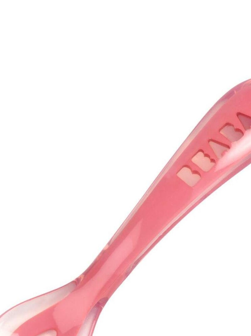 Coffret assiette à compartiments et cuillère rose Rose - Kiabi