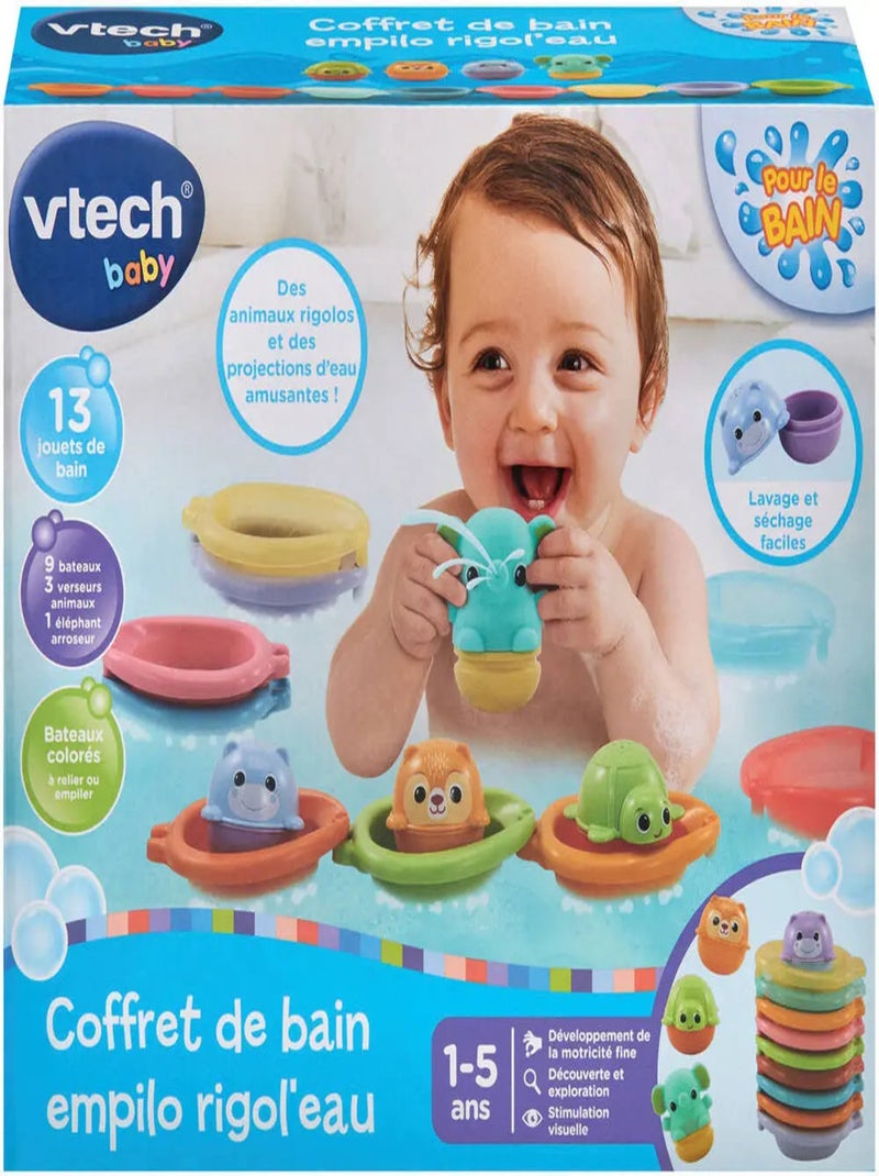 Coffret Bain Empilo Rigol'eau - Vtech Multicolore - Kiabi