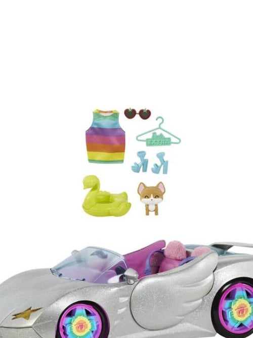 Coffret Barbie : Cabriolet Barbie Extra - Kiabi