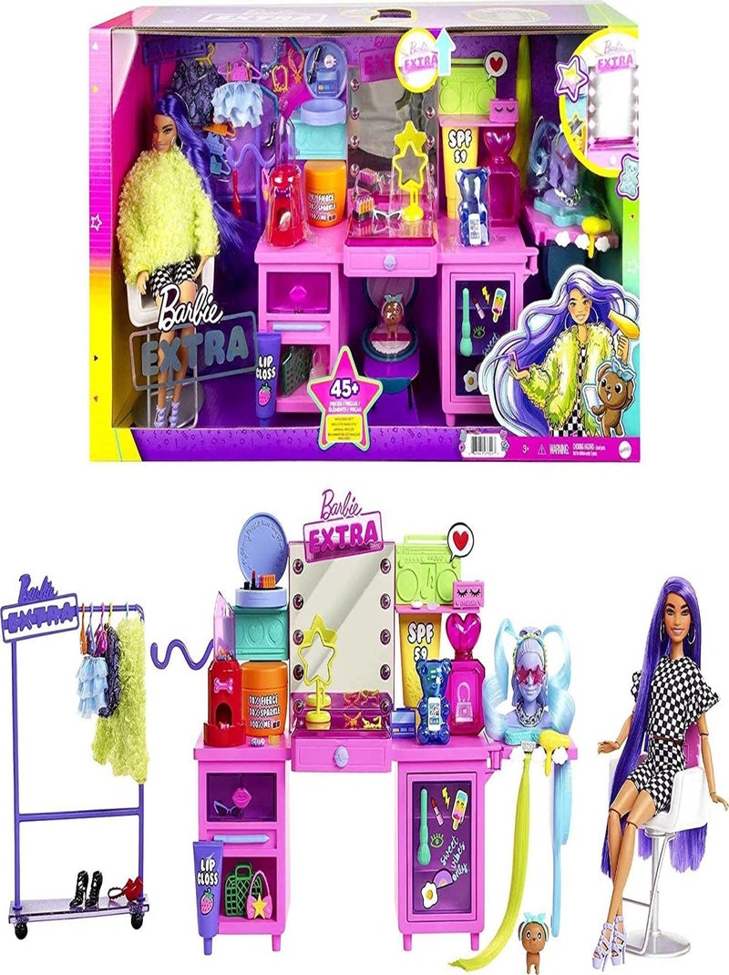 Coffret Barbie Extra Studio De Mode - Mattel Multicolore - Kiabi