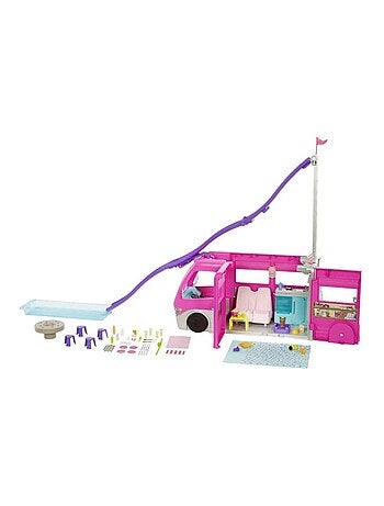 Coffret Barbie : Méga Camping-Car De Barbie