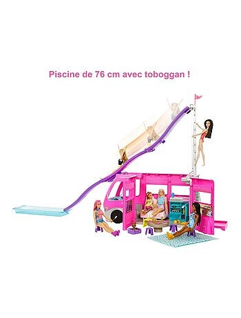 Coffret Barbie : Méga Camping-Car De Barbie
