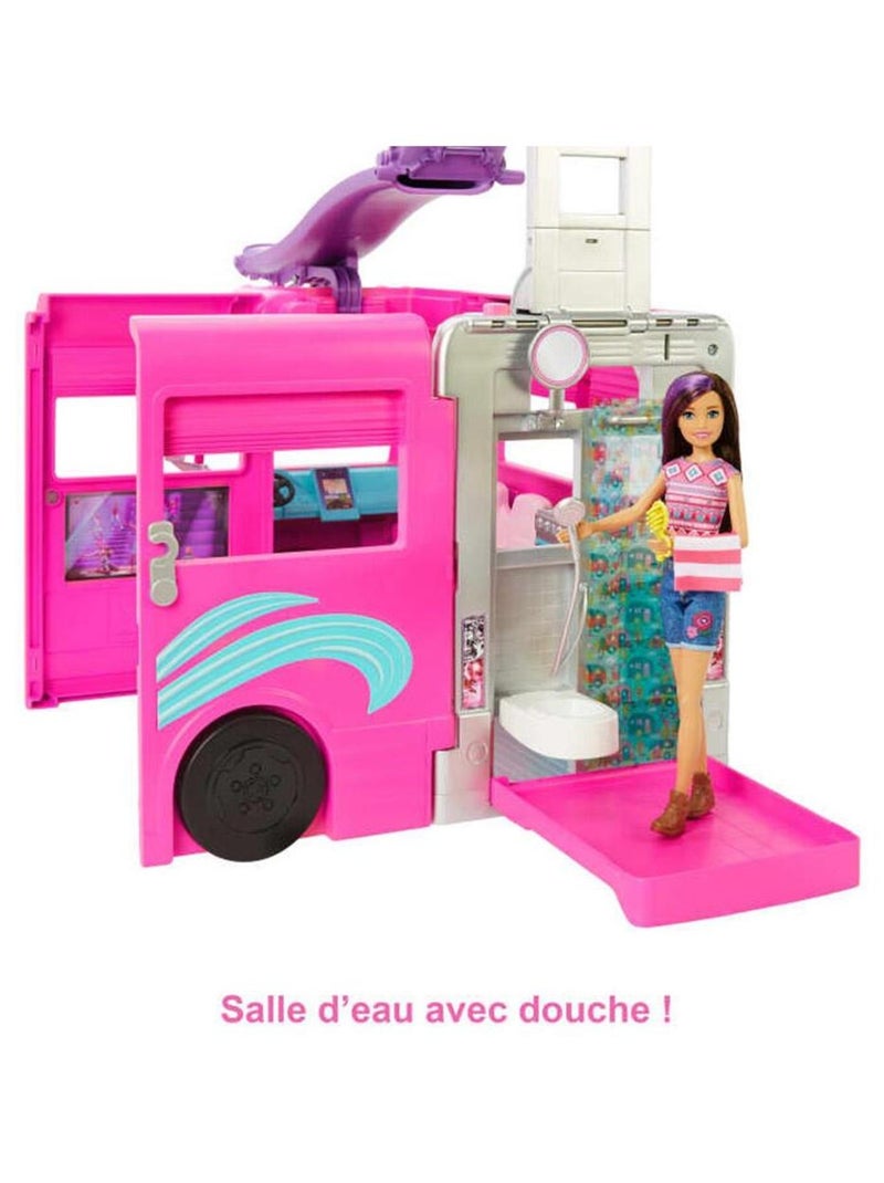 Coffret Barbie : Méga Camping-Car De Barbie Multicolore - Kiabi