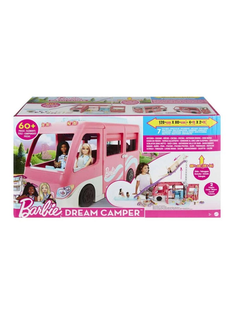 Coffret Barbie : Méga Camping-Car De Barbie Multicolore - Kiabi