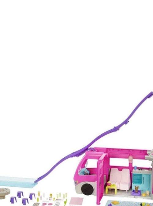 Coffret Barbie : Méga Camping-Car De Barbie - Kiabi