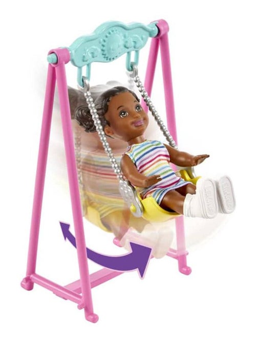 Coffret Barbie Skipper Aire De Jeu - Kiabi