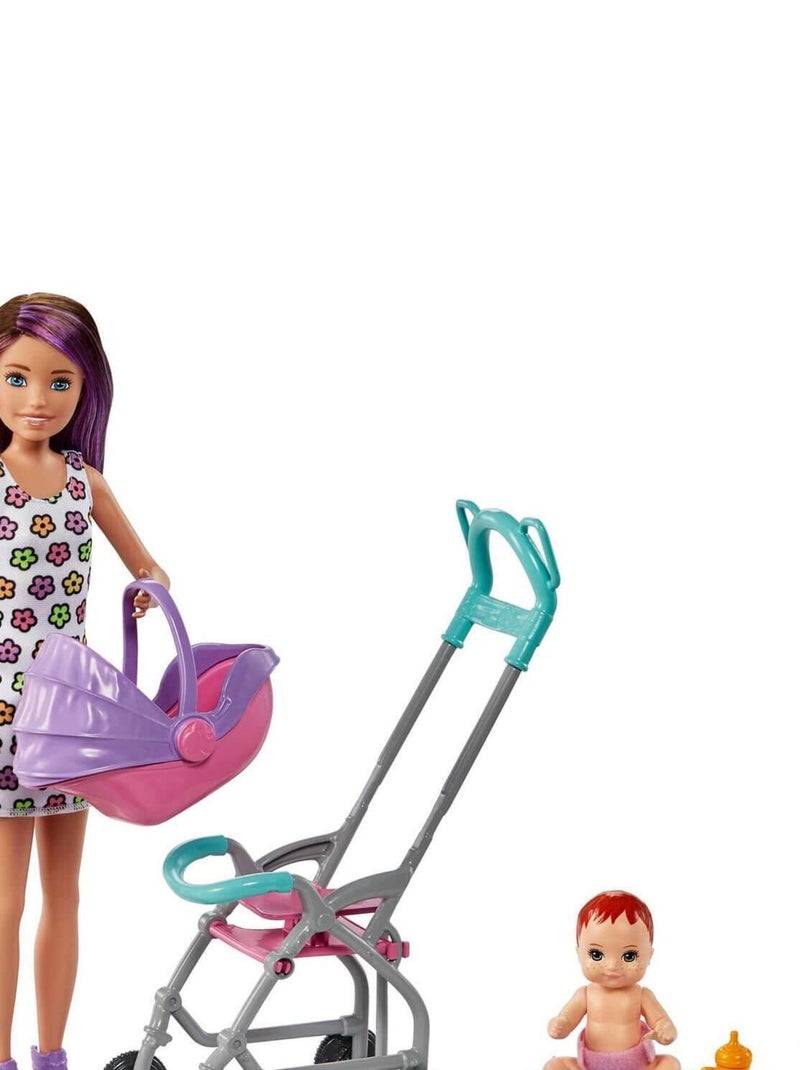 Coffret Barbie Skipper Balade en poussette N/A - Kiabi