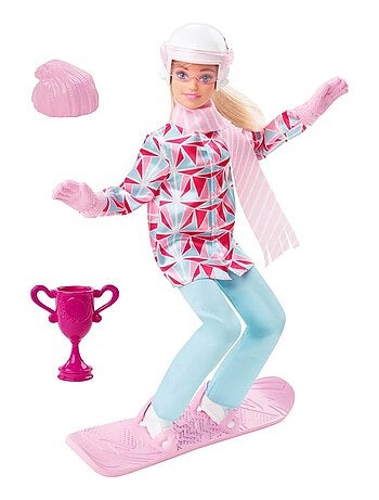 Coffret Barbie Snowboardeuse - Kiabi