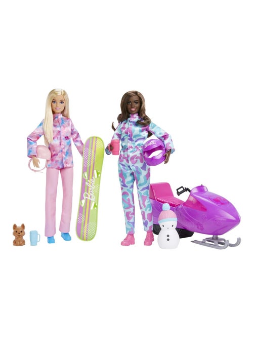 Coffret Barbie Sport D'hiver - Mattel - Kiabi