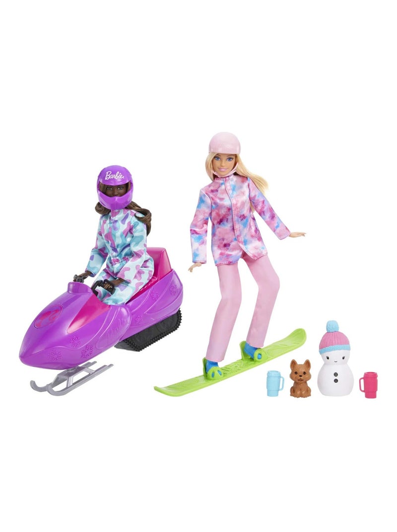 Coffret Barbie Sport D'hiver - Mattel Multicolore - Kiabi