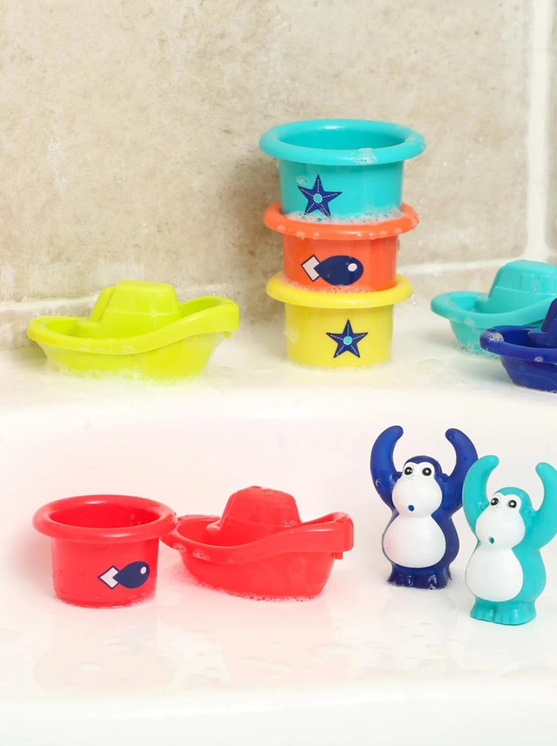 Coffret Bateaux/stackers - Ludi Multicolore - Kiabi
