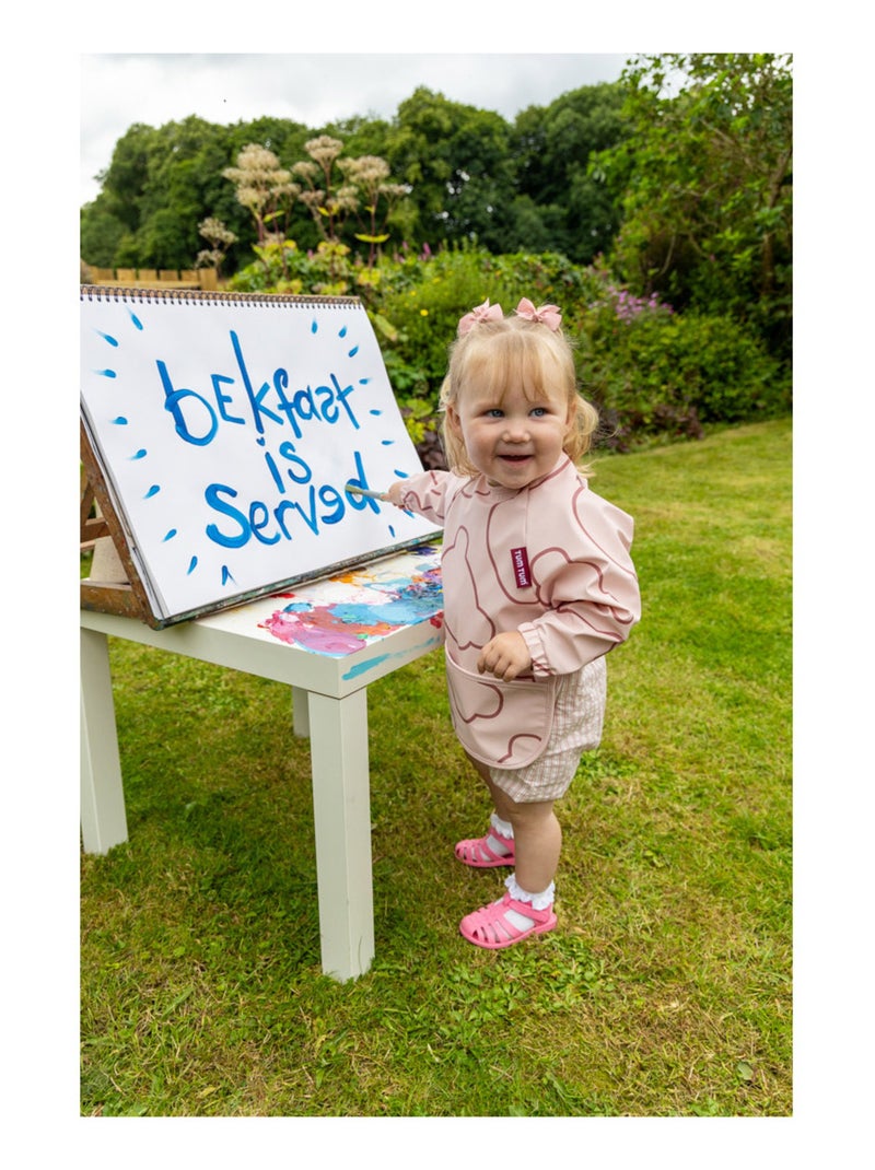 Coffret bavoirs 2 en 1 Rose - Kiabi