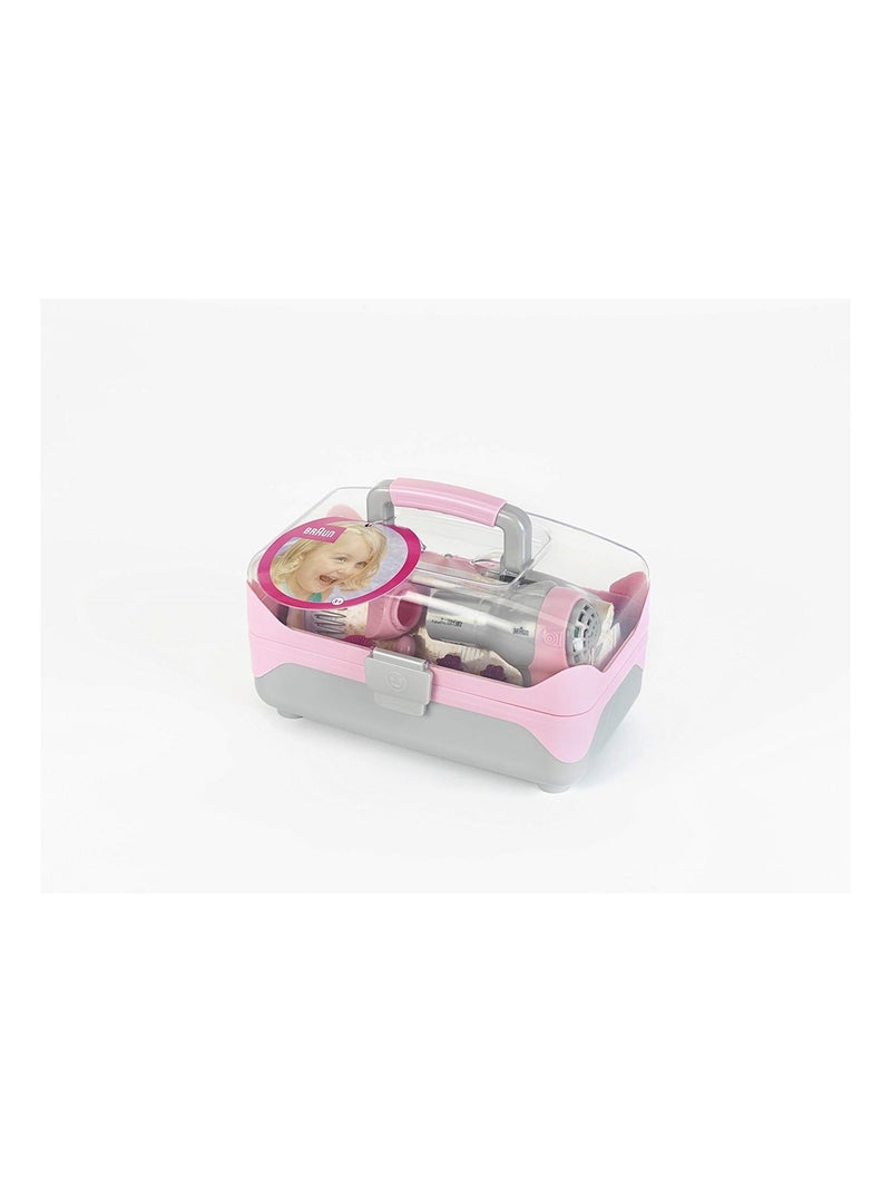 Coffret Beauté Braun avec sèche-cheveux Gris Rose - Kiabi