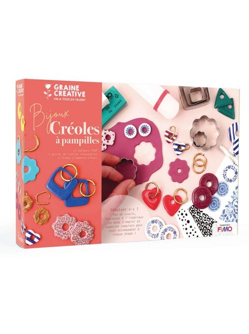 Coffret bijoux fimo pampilles interchangeables - Kiabi