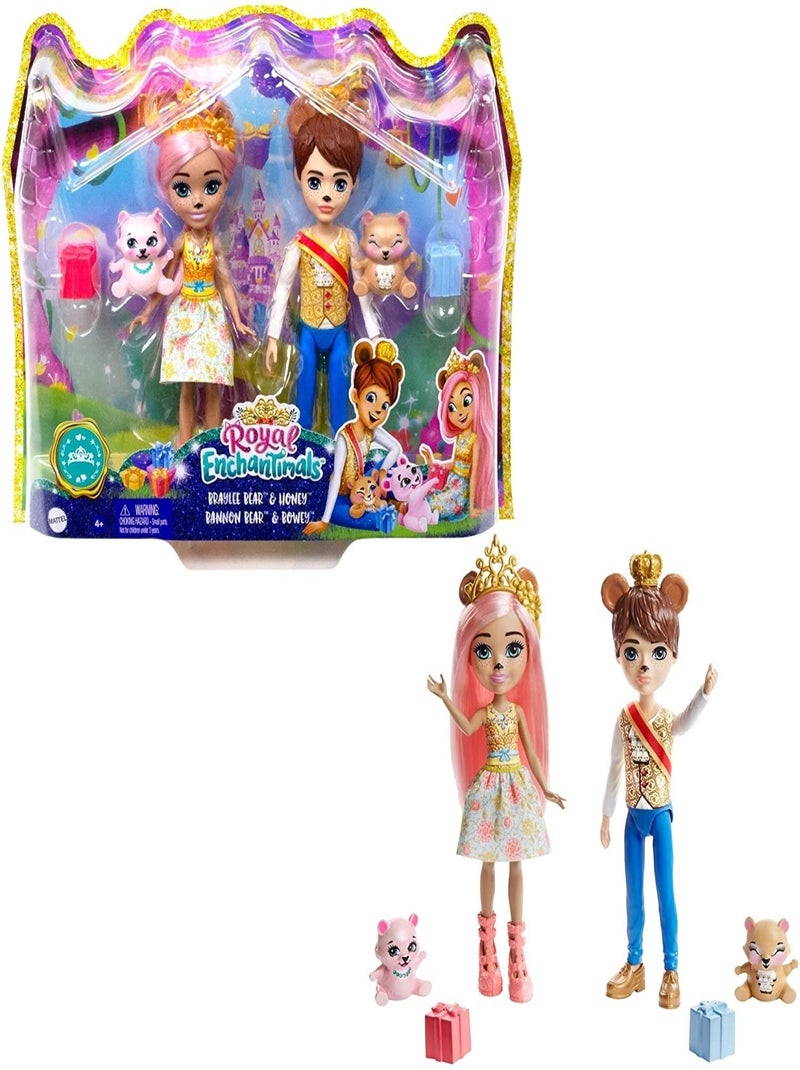 Coffret Bonita Et Bannon Ours - Mini-poupée- Enchantimals - Mattel Multicolore - Kiabi