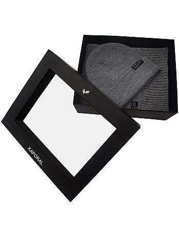 Coffret Bonnet + Écharppe Homme Kaporal