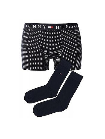 Coffret Boxer + Chaussettes Homme Tommy Hilfiger Trunk