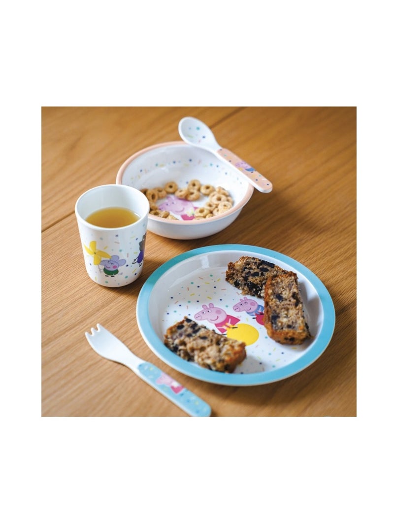 Coffret cadeau 5 pièces Peppa Pig Blanc - Kiabi