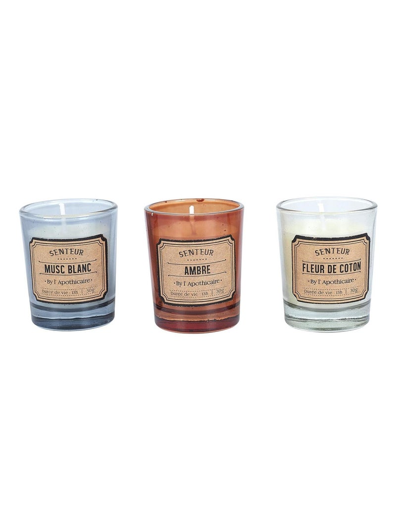 Coffret cadeau 6 bougies parfumées Apothicaire Multicolore - Kiabi