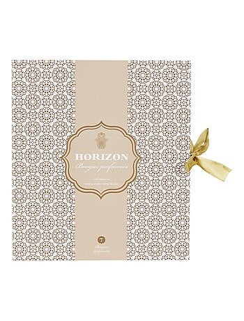Coffret cadeau 7 bougies parfumées Senteurs d'Orient