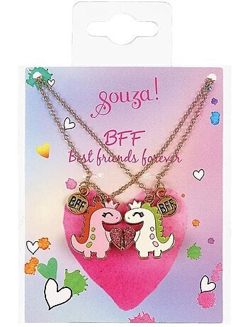 Coffret cadeau bff dino 2 colliers