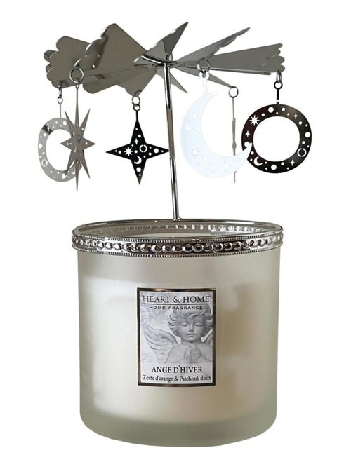 Coffret cadeau Bougie Ange d'hiver avec son Carrousel - Kiabi
