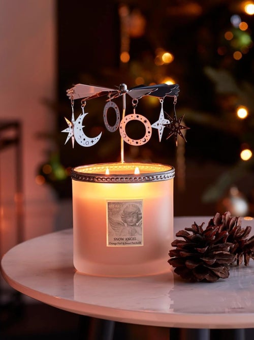 Coffret cadeau Bougie Ange d'hiver avec son Carrousel - Kiabi
