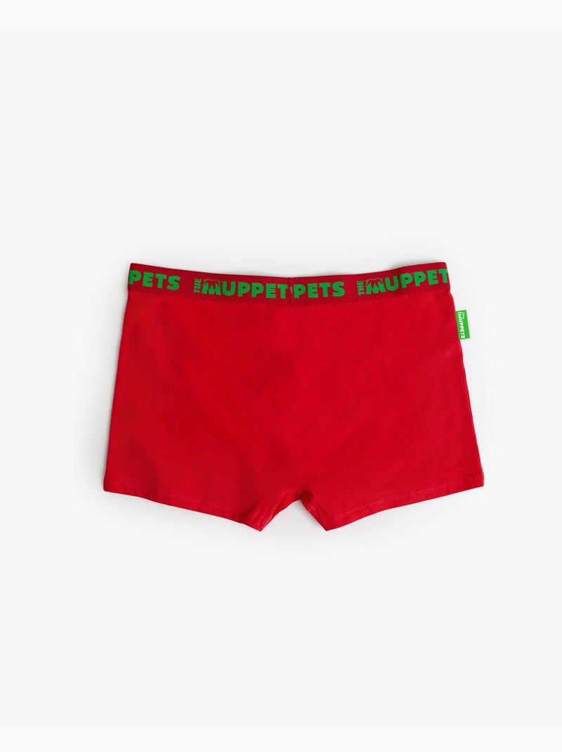 Coffret cadeau boxer Kermit pour homme DISNEY Rouge - Kiabi
