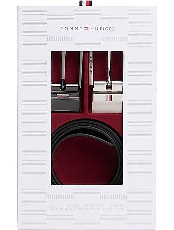 Coffret cadeau ceinture réversible Homme Tommy Hilfiger