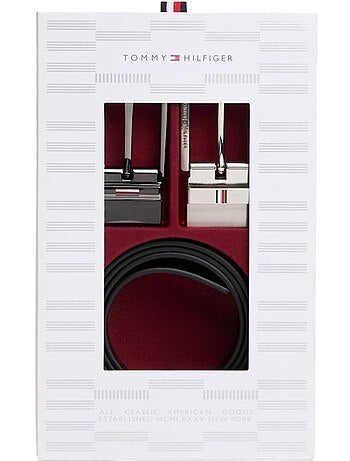 Coffret cadeau ceinture réversible homme tommy hilfiger