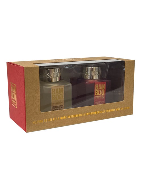 Coffret cadeau de 2 Diffuseurs à bâtons éco responsable - Kiabi