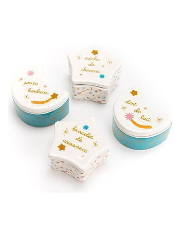 Coffret cadeau de naissance Etoiles