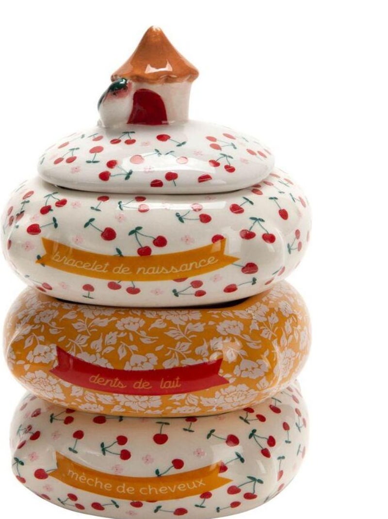 Coffret cadeau de naissance Solange Orange - Kiabi