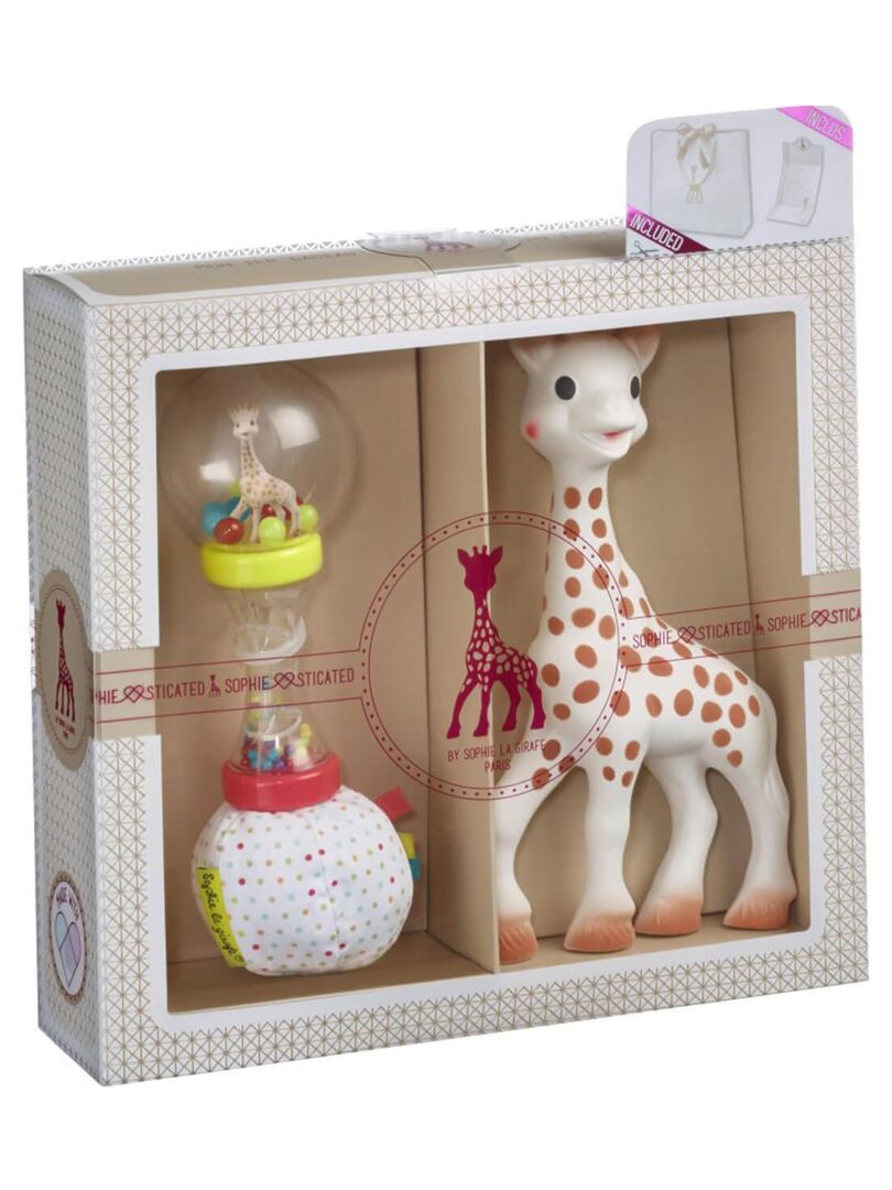 Ensemble de bain - Sophie la girafe bébé baby gift cadeaux
