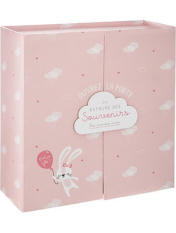 Coffret cadeau naissance 9 tiroirs ROYAUME DES SOUVENIRS