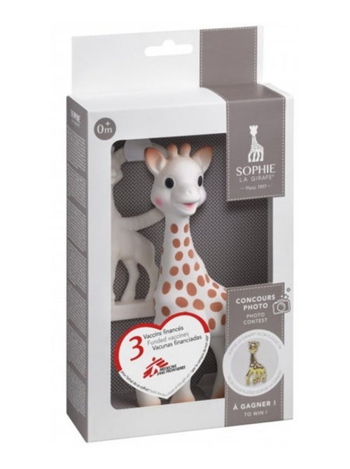 Coffret cadeau Sophie la girafe award avec Médecins Sans Frontières - Kiabi