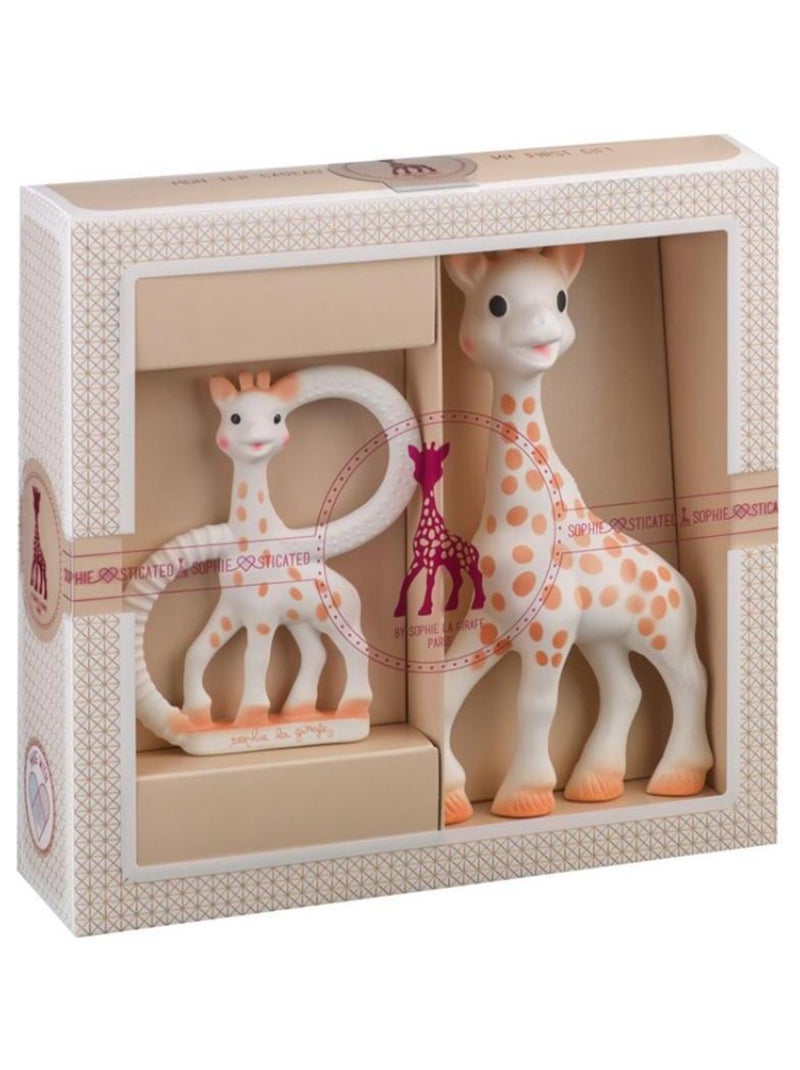Coffret cadeau Sophiesticated hochet + jouet de dentition N/A - Kiabi