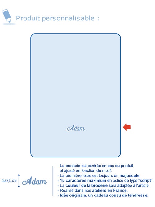 COFFRET CAPE DE BAIN AVEC GANT DARLINE EPONGE - Kiabi