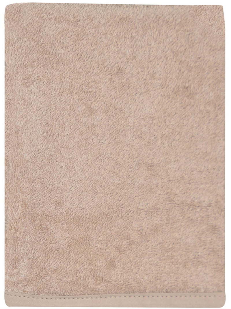 Coffret Cape de bain + gant Beige - Kiabi