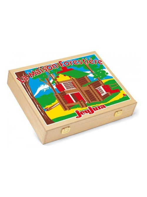 Coffret Chalet en bois 135 pièces - Kiabi