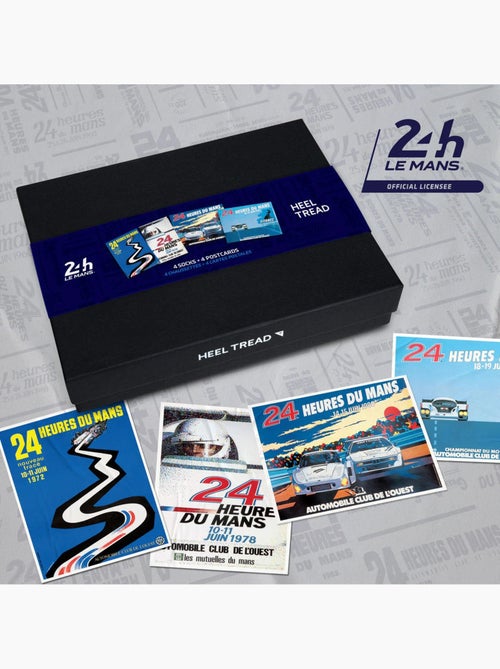 Coffret Chaussettes 24H Le Mans, Les Affiches Iconiques - Kiabi