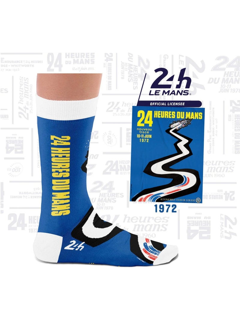Coffret Chaussettes 24H Le Mans, Les Affiches Iconiques Multicolore - Kiabi
