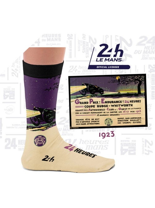 Coffret Chaussettes 24H Le Mans, Les Affiches Mythiques - Kiabi
