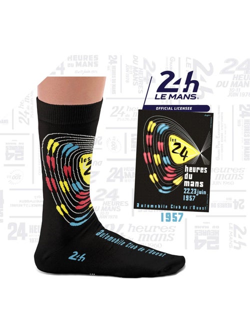 Coffret Chaussettes 24H Le Mans, Les Affiches Mythiques - Kiabi