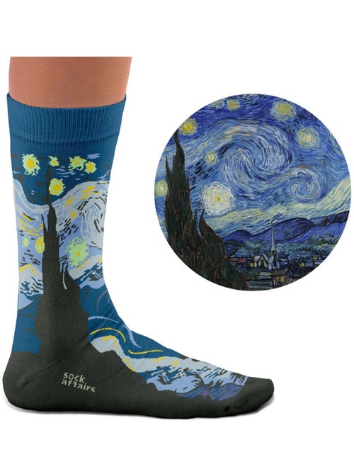 Coffret Chaussettes Chefs-d'oeuvre de la Peinture - Kiabi Coffret Chaussettes Chefs-d'oeuvre de la Peinture - Kiabi