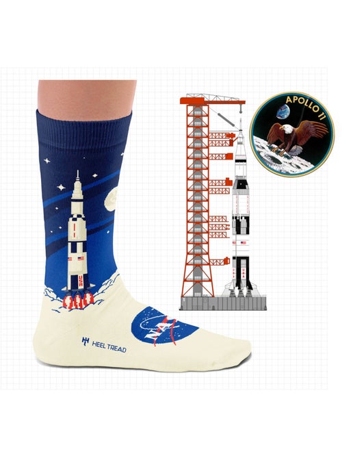 Coffret Chaussettes Expéditions Spatiales de la NASA - Kiabi